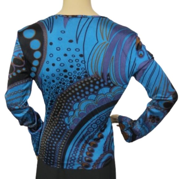 David Bitton Collection Long Sleeve Blouse - Picture 4 of 7